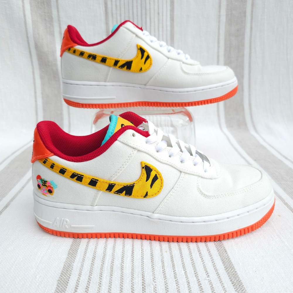 Nike Air Force 1 '07 LV8 Year of the Tiger CNY DR0147 Womens 7.5 White AF1 🐯